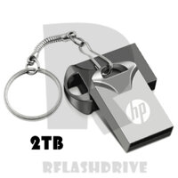 Ổ đĩa Flash kim loại nhỏ HP dành cho doanh nghiệp Bộ nhớ Mini Ổ đĩa ngón tay cái Tương thích rộng rãi với vòng treo kim loại USB2.0 2TB