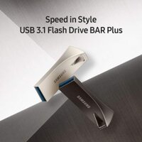Ổ đĩa Flash Samsung BAR Plus USB 3.1 256G Mini Thumb Mở rộng dữ liệu tốc độ cao OTG128G