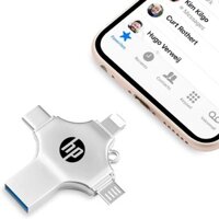 Ổ Đĩa Flash USB 3.0 Bốn Trong Một OTG Cho Iphone Ipad Android Pen Drive 2TB 1TB 512gb 256gb 128gb 64gb 32gb Đĩa Flash Chống Thấm Nước Cho Máy Tính Bảng / Máy Tính Để Bàn