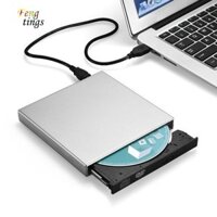 Ổ đĩa ngoài ghi CD và đọc đĩa DVD CD-RW dây cắm USB 2.0 dùng cho máy tính bảng và máy tính