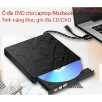 Ổ đĩa quang CD DVD-RW gắn ngoài, giao tiếp USB 3.0, USB Type-C dùng cho máy tính PC, Laptop.đọc và ghi đĩa DVD-RW, CD-RW