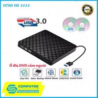 Ổ đĩa quang DVD cắm ngoài USB 3.0 cho Laptop, Macbook, PC
