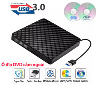 Ổ đĩa quang DVD cắm ngoài USB 3.0 cho Laptop, Macbook, PC