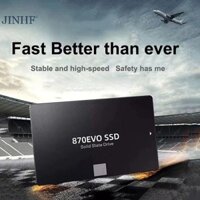 Ổ đĩa thể rắn JINHF SSD3 2.5 Inch 870EVO 1TB 2TB 4TB 500GB Phụ kiện điện tử HOT