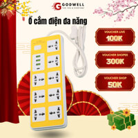 Ổ điện cắm Mini 4.5m 8 ổ 3 USB 1 TYPE C