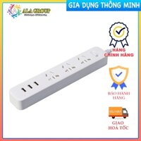 Ổ điện Xiaomi Mi Power Strip | ổ cắm điện 3 ổ cắm , 3usb - Bảo hành 3 tháng