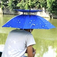 ô đội đầu 2 tầng hàng loại 1 che nắng che mưa chất liệu vải siêu giầy chấm thấm nước hàng loại 1 y hình y hình 87ahsjkal