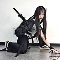 Ô dù black color mô hình hình Katana kiếm Nhật - hàng thời thượng [ảnh thật]