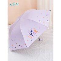 Ô dù bút chì siêu nhẹ nhỏ Ô dù che nắng chống tia cực tím cầm tay mini Vinyl dày