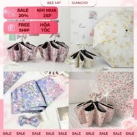 Ô Dù Che Mưa Che Nắng Chống Tia UV, Mở Tự Động Gấp Nhỏ Gọn Cầm Tay 2 Chiều Tiện Lợi - BeeMit