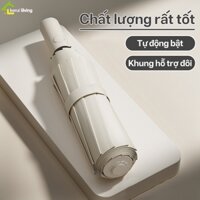 Ô dù che mưa đi nắng tự động xếp gọn NAGO, ô dù gấp gọn chống UV cao cấp cho ô tô, ô dù che nắng