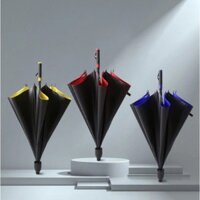 Ô dù che mưa loại to rộng 123cm có vỏ bọc đóng mở tự độ, thiết kế gấp gọn thông minh 8 nan to chống rỉ cao cấp