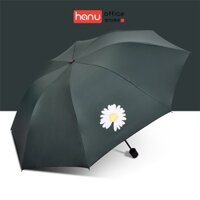 Ô Dù Hàn Quốc Chống Tia UV Hình Hoa Cúc, Chất Liệu Vải Dù Mật Độ Cao, Chống Nước Tuyệt Đối