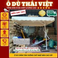 Ô dù lệch tâm mái vuông 2,5x2,5m hàng nhập khẩu CHẤT LƯỢNG CAO vải dù polyester chống thấm tuyệt đối bảo hành 1 năm