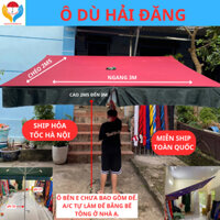 Ô Dù Mái Chéo 2m5 x3m ( Không Có Chân Đế) Ô Dù Mái Nghiêng Che Mưa Nắng Ngoài Trời Vải bạt cao cấp.