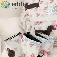 Ô dù mèo hoạt hình EDIE, Ô chống nắng nhẹ chống nắng cho mèo, Ô gấp Vinyl chống nước tự động 3 dây gấp ô chống nắng du lịch