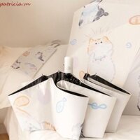 Ô dù mèo hoạt hình HTGHTG, Ô chống nắng nhẹ chống nắng cho mèo, Dù di động chống nước 3 vòng tự động gấp ô chống nắng du lịch