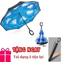 ô, dù mở ngược trời xanh mây trắng ms 13 shopxuka247