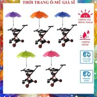 Ô dù trẻ em gắn cố định xe đẩy che nắng mưa gió cho con, Ô dù gấp gọn gắn vào xe đạp chắc chắn,V11