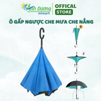 Ô Gấp Ngược Che Mưa Che Nắng Ngoài Trời Tốt Cho Các Bác Tài Xế ô Tô Lúc Xuống Xe, Đi Bộ, Chụp ảnh Thiết Kế Sang Trọng