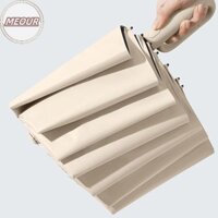 Ô gấp ngược hoàn toàn tự động Meour có sọc phản quang chống gió Ô UV dành cho nam và nữ Tay cầm Carabiner Du lịch VN