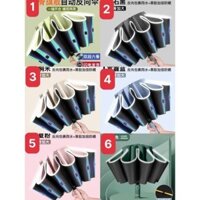 Ô Gấp Ngược Thông Minh Chắc Chắn Tự Động Bật Có Phản Quang An Toàn Đi Trời Tối  [BBH90]