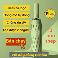 Ô gập tự động Nhật Bản (Xanh Cốm) – cái