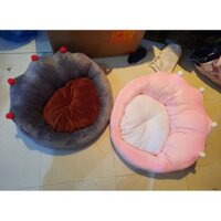 ổ giường nệm cho cún size lớn (m vương miện tròn)