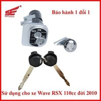 Ổ Khóa 2 Cạnh Khóa Xe Máy Wave RSX Đủ Dòng Khóa Chất Lượng Cao Bảo Hành 6 Tháng phụ tùng xm phố huế