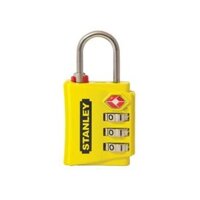 Ổ khóa 3 mã số màu vàng, rộng 30mm Stanley S742-056