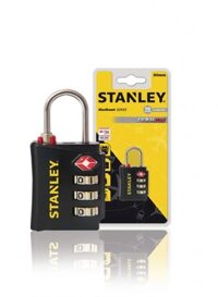 Ổ khóa 3 mã số Stanley S742-054 màu đen, rộng 30mm