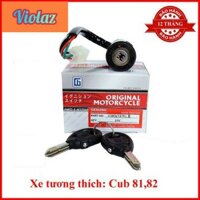 ổ khóa 6 cạnh Cub 79 81 82 84 86 DD DH 67 WIN Chaly (cụm Châu Hưng cho xe máy Honda,  Chiau Hung