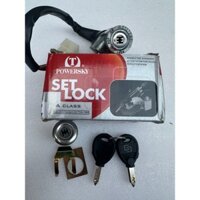 Ổ Khoá 6 Cạnh Xe máy Dành Cho Các Dòng Xe Số Honda, Wave nhỏ, Wave Alpha, Dream BảoHành Đủ 6 Tháng PTXM97