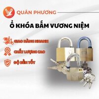 Ổ Khóa bấm Vương Niệm thép không gỉ - Bảo vệ an toàn tuyệt đối