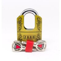 Ổ khóa bấm Zoro bông lúa 6 phân chìa đạn chống cắt