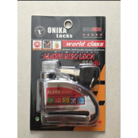 Ổ Khoá Báo Động ONiKa Chính Hãng Japan / Khoá Đĩa Xe Máy / Xe Đạp / Chống Trốm / Chống Cắt /