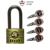 Ổ khóa càng dài đầu báo chìa kiếm ZORO chống gỉ cao cấp