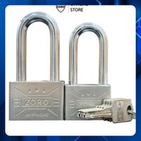 Ổ khóa càng dài ZORO thép hardened cao cấp 5 phân và 6 phân,chìa muỗng,khóa bấm,hàng chính hãng