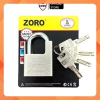 Ổ khóa chống cắt ZORO 5 phân chìa muỗng càng chống cắt- Ổ khóa chống kiềm cộng lực, ổ khóa cửa, ổ khóa zoro công nghệ mỹ