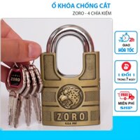 Ổ khóa chống trộm, chống cắt cao cấp Zoro 1