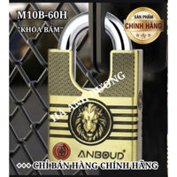 Ổ KHÓA CHỐNG TRỘM CHỐNG CẮT CAO CẤP M10B-60H [ CHÍNH HÃNG ] PADLOCK 60mm [ DÒNG KHOÁ BẤM ]