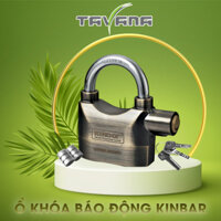 Ổ khóa chống trộm Kinbar K101C - Mạ Crom ( Bảo hành 3 tháng) HÀNG THANH LÝ