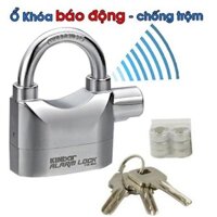 Ổ khóa chống trộm nhà, ổ khoá cửa báo động cao cấp Kinbar - Tặng Kèm Pin - Chính Hãng Mkstar - Bảo Hành 12 Tháng