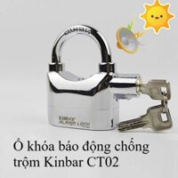 Ổ khóa chống trộm, ổ khóa cửa, Chống trộm Kinbar CT02 Cao Cấp Cơ Chế Báo Động Thông Minh Có Còi Báo Động