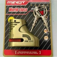Ổ khoá chống trộm xe máy, Khoá đĩa xe máy MINDY, Zcon CHÍNH HÃNG [chất lượng cao] (HOT)