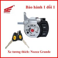 Ổ KHÓA CHỐNG TRỘM XE MÁY NOZZA GRANDE DÒNG 2 CẠNH THƯƠNG HIỆU SE