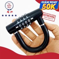 Ổ khóa chữ U mini 4 mã số bảo đảm an toàn cho tài sản (KMS04)