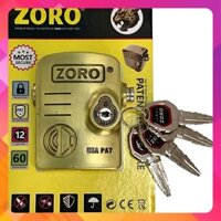 Ổ khóa chụp báo động chống trộm ZORO👉FREESHIP👈chống bẻ bát cửa,chống cắt toàn diện.