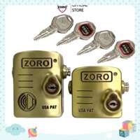Ổ khóa chụp báo động chống trộm ZORO - chống cắt toàn diện,bảo vệ khoen cửa - âm thanh hú to rõ
