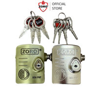 Ổ khóa chụp bát cửa báo động chống trộm ZORO- khóa chụp chống cắt toàn diện, chống cắt khoen cửa
